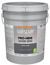 Valspar Pro-Hide Silver 5000 7300 028.0073002.008 Latex Paint, Water Base, Semi-Gloss, Pastel Base, 5 gal